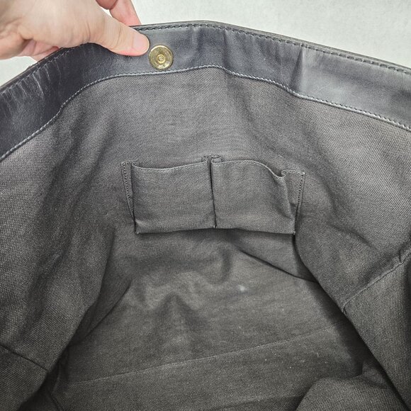 Gucci Brocade Soft Stirrup Black Suede Leather Purse Tote Handbag - Picture 13 of 13